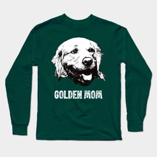 Golden Retriever Mom Retriever Design Long Sleeve T-Shirt